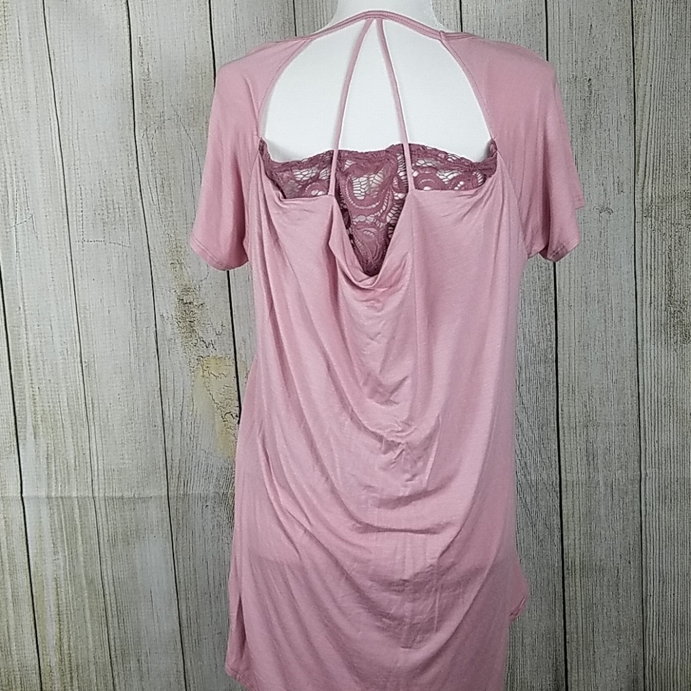 Mai Soli flowy short sleeve top shirt